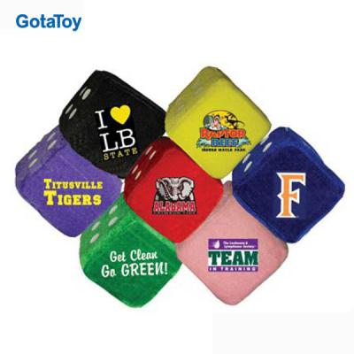 China Custom Fuzzy Gifts / Promotions Dies With Logo Printed Fluffy Dies Stuffed Fluffy Dies for sale