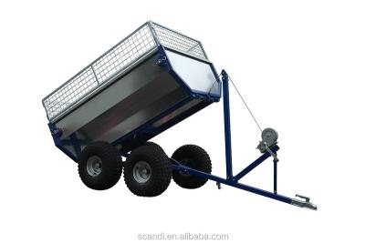 China Steel ATV Trailer FarmTrailer Manufacturer 4W-A06 Professional Farm Trailer for sale