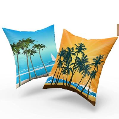 China Mordern Green Leaf Tropical Outdoor Beach And Palm Tile Cover for sale