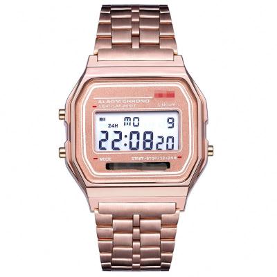 China Best Selling Automatic Date Digital Watches Led Box Light Kids Led Watches for sale