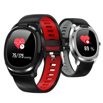 China MP3 T01 Playback Fitness Smart Watch Men Women IP68 Wristband Heart Rate ECG Monitor Smartwatch Waterproof Body Temperature Shown for sale