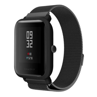 China 20mm Milanese Watch Band For Xiaomi Huami Amazfit Bip Youth Watch 22mm Milanese Loop Band For Samsung Galaxy Watch 46mm 42mm Strap for sale