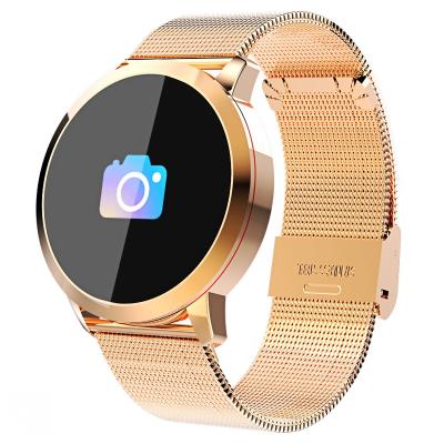 China MP3 Playback 2021 Newest Q8 Smart Watch OLED Color Screen Smartwatch Women Men Fashion Fitness Tracker Heart Rate Monitor for sale