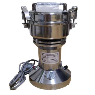 China Fast Speed ​​Small Small Powder Commercial Medicine Processing Lab Stainless Steel Handheld Grain Grinder for sale