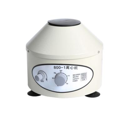 China 6ml Lab Low Speed ​​Centrifuge Machine 800D With 800-1/800D Timer for sale