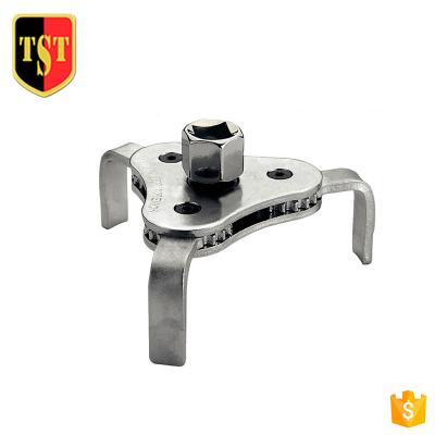 China ALLOY Car Repair Tools Auto Adjustable Filter Wrench Jaw Remover Plug Oil Filter Remover Tool for sale