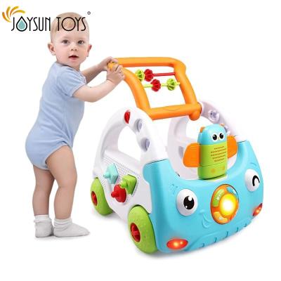 China For baby to learn to walk JOYSUN TOYS sit to stand learning walkers welcomed OEM and ODM (blue) for sale