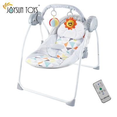 China EUROPEAN Baby Electric Swing For Infants, Comfort Rocking Chair With Music Vibration Smart Box With Remote Control for sale