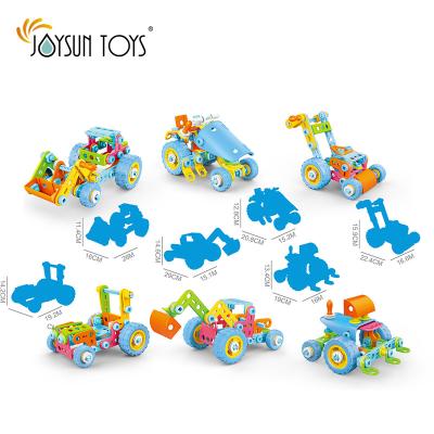 China Construction Toy Educational Block Toy Sets SETM Toys Buildable Vehicles Creative Construction Set for Boys for sale