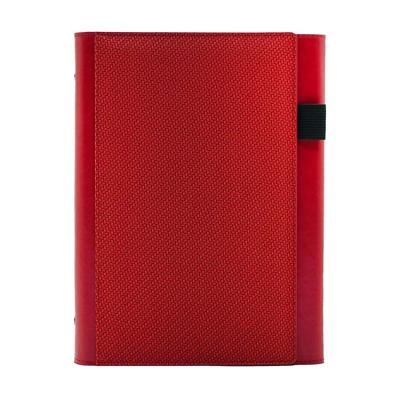 China 2023 6 Book Magnetic Diary Notebook PU Ring Notebook Organizer Leather Diaries 2023 for sale