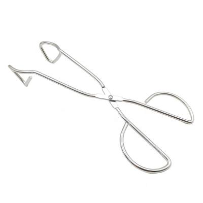 China Corrosion Resistance Food Grade 304 Scissor Kitchen Food Tongs for BBQ, Angled Tongs, Bread Baking Clip, Baking for sale