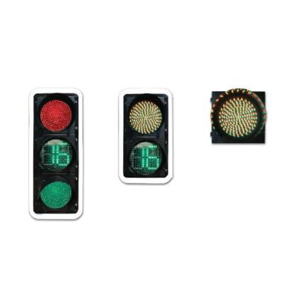 China Widely Used Aluminum Alloy+PC Premium Grade 3 Way Led Traffic Light For Road Cross for sale