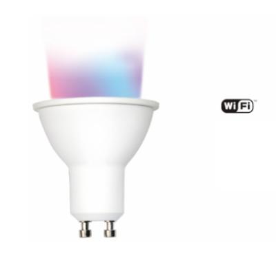 China Hotel / Household Mobile App Dimmable Lamp White 5w 7w 9w 12w Led RGB Smart Ceiling GU10 Light Bulb for sale