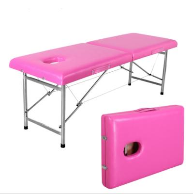 China Modern Folding Portable Massage Bed Beauty Salon Massage Bed And Beauty Bed for sale