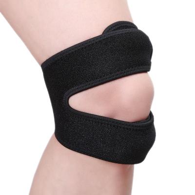 China Double Knee Tendon Patella Strap Neoprene Patella Knee Strap Support Adjustable Comfortable Adjustable Brace Strap For Knee Pain Relief for sale