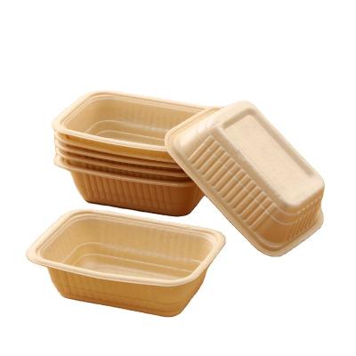 China Freshness Preservation Disposable Takeout Environmentally Friendly Degradable Lunch Box for sale