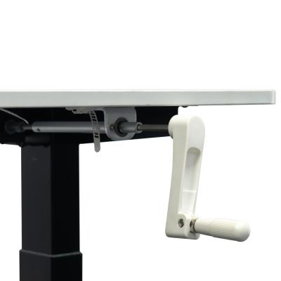 China Adjustable Compact Manual Crank (Height) Standing Desk for sale