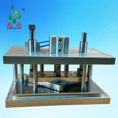 China Bag Corner Die Cut Pneumatic V Shaped Corner Punch For Plastic Bag for sale