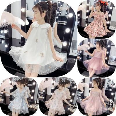 China Summer little girl princess dress baby dress Anti-wrinkle baby skirt wholesale children's clothing pure cotton children's tops for sale