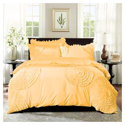 China European wholesale luxury 100% cotton embroirdered comforter bedding sets adult home Egyptian anti-pilling for sale