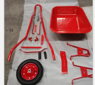 China wb7402 metal construction wheel barrow for sale