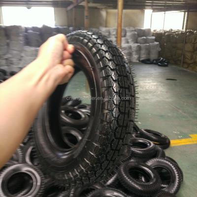 China Not For High Way Use Natural Rubber Tire For Wheelbarrow Tire And Tube 3.50x8 for sale