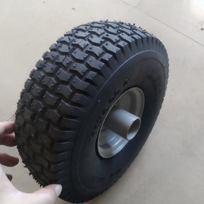 China Not For High Quality 13x4.10-6 Way High Use 13x4.10-6 ATV Tire Lawn Mower Wheel And Tire for sale