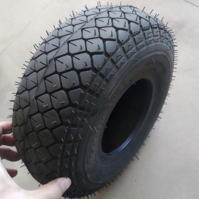 China Not For High Way Use Lawn Mower Flat Free Tire On Wheel for sale