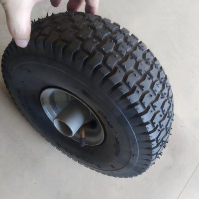 China Not For High Use Duty Replacement Way Tubeless 4.10/3.50-4 Wheels For Trolley Cart for sale