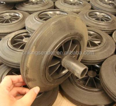 China Trolley and Wheelbarrow Bin Solid Rubber Wheel 200/50/100 for sale