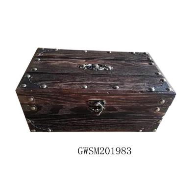 China Firwood Rustic Storage Trunk for sale