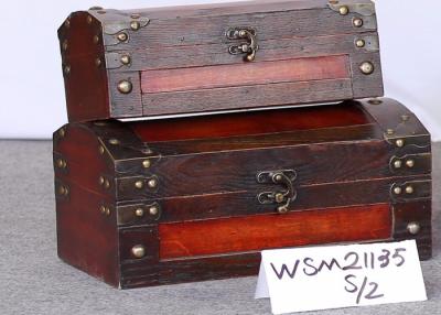 China S26x12.5 Polished 1kg Rustic Storage Trunk for sale