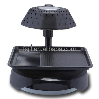 China Steel Flat Pan Barbecue Grill Stove Infrared Cooking Mini Electric Barbecue Machine Iron for sale