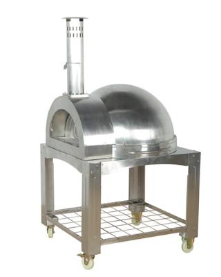 China Best Selling Stainless Steel Clay Pizza Oven Outdoor Charcoal Smoker Grill Single Layer Insulation for sale