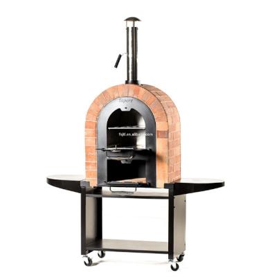 China Good quality outdoor brick pizza oven make space for sale for sale