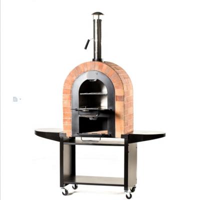 China Outdoor Portable Pizza Oven Perfect Brick Pizza Marker Wood Fired Pizza Oven for sale