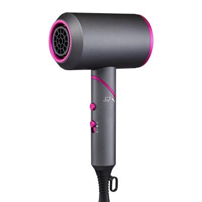 China 2000W Handle Travel Ionic Foldable Hair Dryer with Diffuser Blow Dryer Ionic Constant Temperature Hair Care Without Harmful Hair for sale