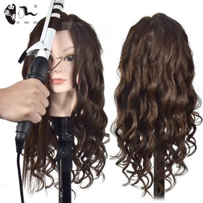 China Mixed Head Inflatable Cosmetology Training Hairdresser African American Salon Practice Hairdresser Training Dummy Doll Head for sale