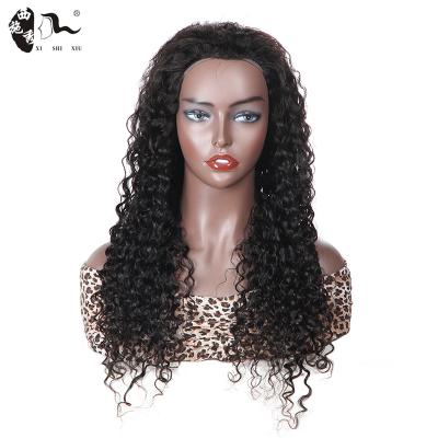 China Wholesale 100% Original Virgin Water Wave Hair XISHIXIU Peruvian Lace Front Wig Water Wave Hair 13*4 for sale