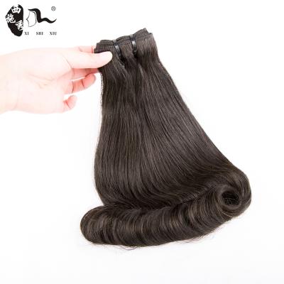 China Other XISHIXIU Raw Indian Remy Hair Vendor, Cheap Raw Cambodian Double Drawn Hair Bundles, Bone Straight Hair Extensions Vendors for sale