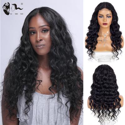 China Janpan Human Hair Wigs 80%human Straight Mix Straight Mix Human Hair Wigs 80%human Wave XISHIXIU Mix Lace Front Wigs for sale