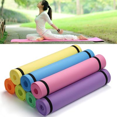 China Pe super lightweight custom made yoga mat non-toxic/eco-friendly/waterproof cheap price storage with bag for sale