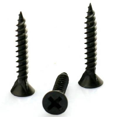 China Matte Black Phillips Bungle /Countersunk Head Drywall Screws / Chipboard for sale