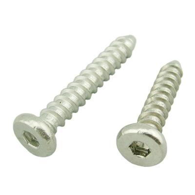 China Pan Flat Head Hex Socket Tapping Screw For Furniture for sale