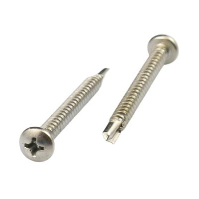 China Pan Stainless Steel Pan Head Phillips Self Drilling Screws for sale