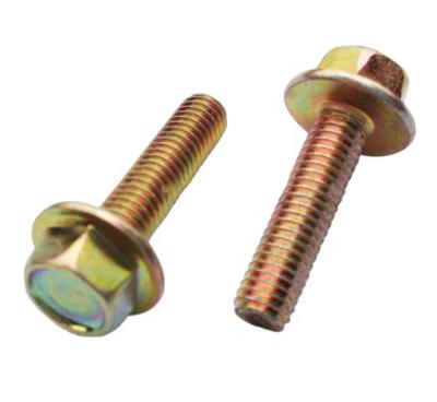 Κίνα Hot Sales Yellow Zinc DIN6921 Main Pan Hex Joint Bolt / Hexagon Flange προς πώληση