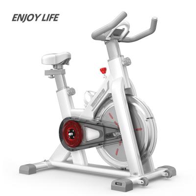 China Body Building Sport Equipment HQ Gym Exercise Spinning Bike 30 White Iron Body Building / App Body Building / APP Enjoy Life 28 Kg 31 Kg 1*20 112*25*88cm* for sale