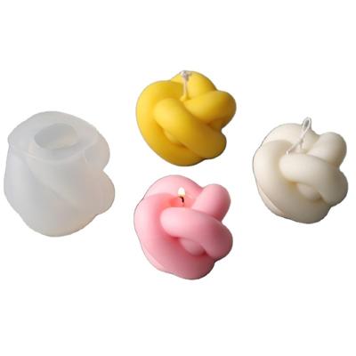 China Disposable Novel Products Twist Candle Mold Silicone Soap Molds Candle Silicone Mold for sale