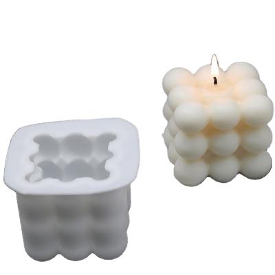 China Good New Product Disposable Bubble Candle Mold Candle Silicone Mold Price for sale