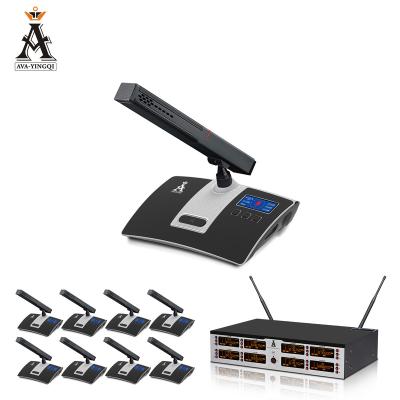 China Wireless Gooseneck Microphone SKM-8200H UHF Conference Microphone 8 In One for sale